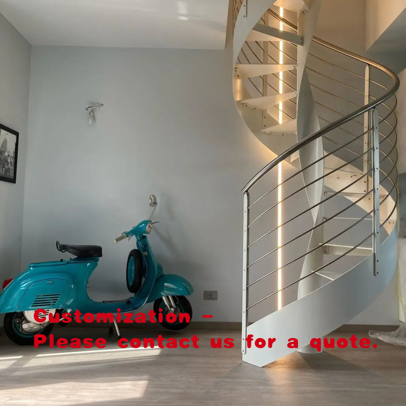 Interior Design Open Space - บันไดโลหะแบบกำหนดเองพร้อมราวจับ: ดีไซน์อินดัสเทรียล-ชิค สำหรับตกแต่งภายในที่ทันสมัยและพื้นที่เปิดโล่ง