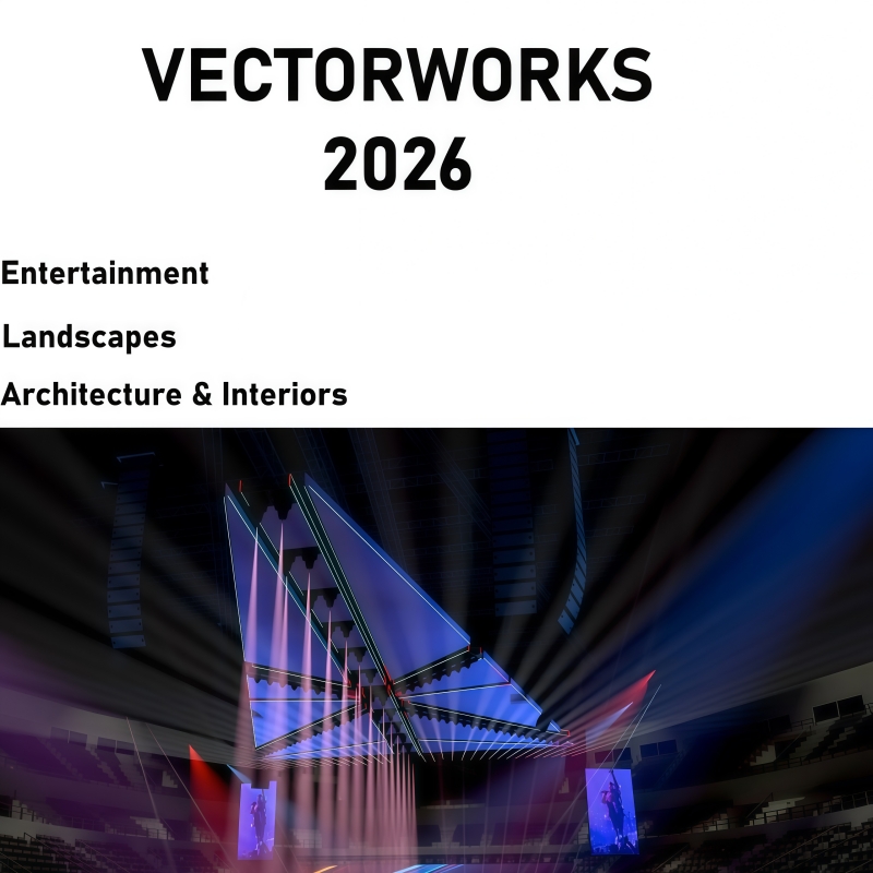 Interior Design Build - เวคเตอร์เวิร์คส์ 2026 เวอร์ชันเต็ม ซอฟต์แวร์ออกแบบอเนกประสงค์ สำหรับงานออกแบบตกแต่งภายใน สถาปัตยกรรมภูมิทัศน์