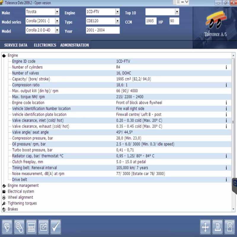 Tolerance Data 2009.2 พร้อมโปร - Interior Design Software บทวิจารณ์และราคา